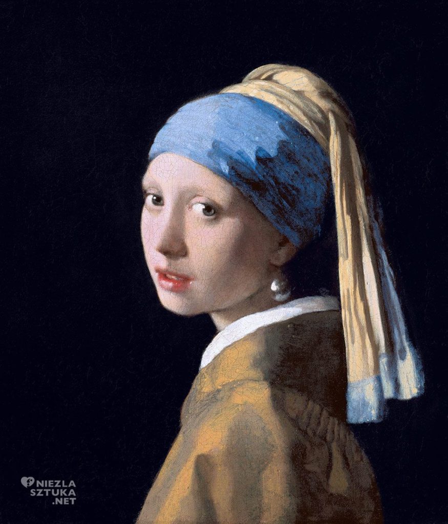 01. J. Vermeer. Dziewczyna z perla ok. 1664r 1
