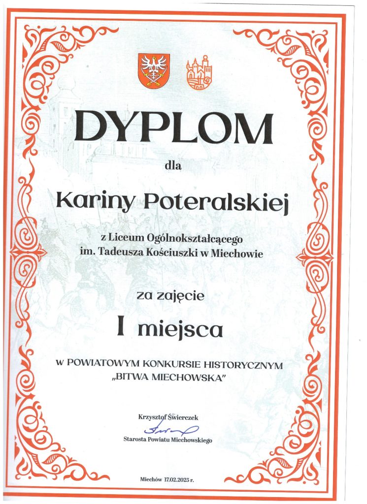 Dyplom 1