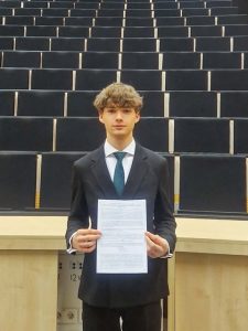 Grzegorz Kaletka w finale Olimpiady AGH z fizyki!